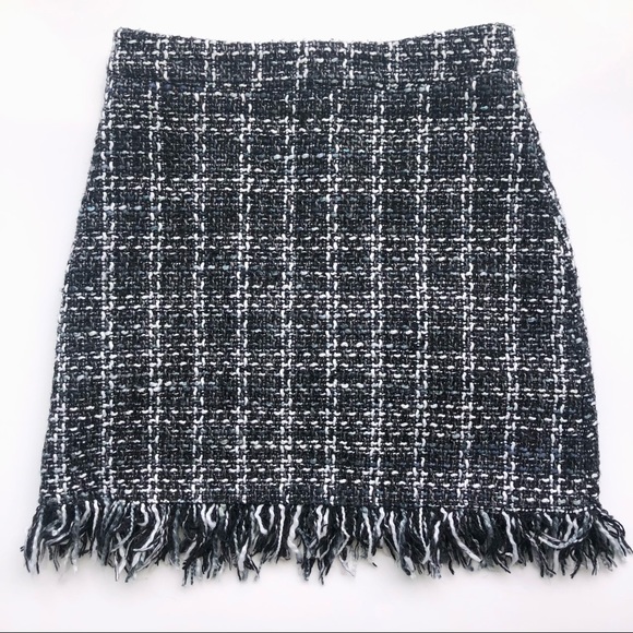 Tweed-like Mini Skirt - Picture 1 of 8